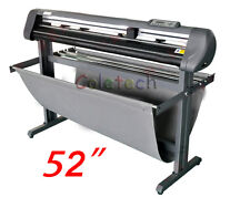 52"  Vinyl Cutter Plotter 1350mm  Optical Eye,Flexi 11 and Stand,Contour Cutting