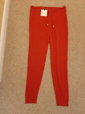 Ladies Girls QED London Red Leggings Pants M UK12 New