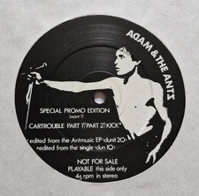 Adam And The Ants 12" Special Promo Edition (Want 1)