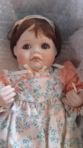 Porcelain sara doll - porcelain, by