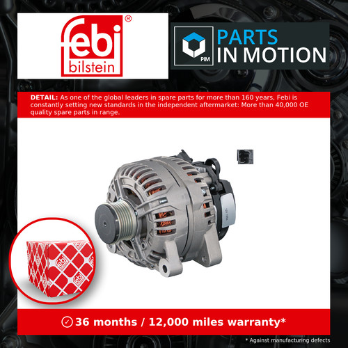 Alternator 101528 febi - alternator, 5705ar