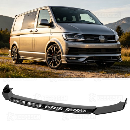 Glossy grille front bumper - grille, lip