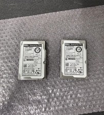 2 X Dell Enterprise 1.2TB 2.5" SAS Server Drive HDD  HUC101212CSS600 - TESTED