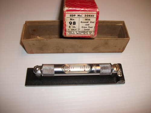 Starrett 6 machinist - no., 98-6