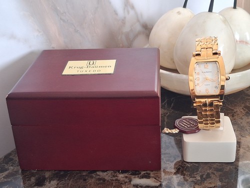 Mens krug baumen tuxedo watch - krug-baumen,