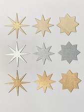 8 Point Wooden Stars