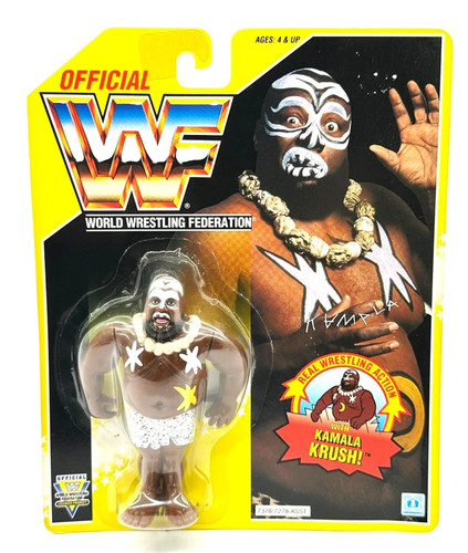 Hasbro wwf series kamala - wwf, 7