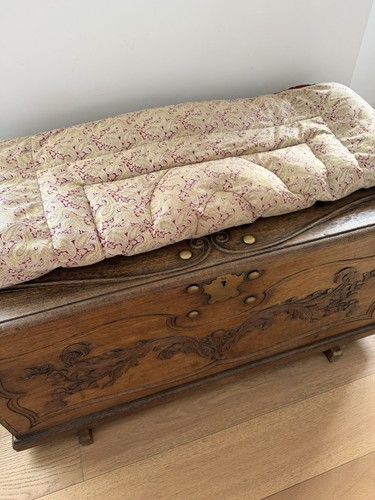 Vintage paisley silk quilted - paisley,