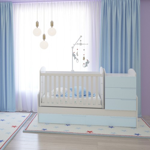 Luxury baby bed convertible - luxury,