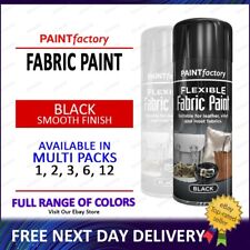 Black Fabric Spray Paint