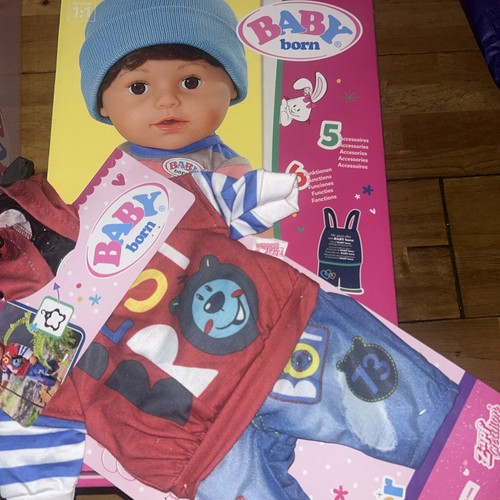 Baby born soft touch brother - baby,