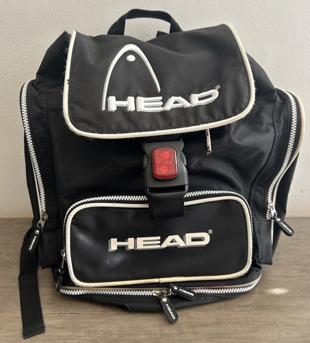 Vintage head black logo retro - black,