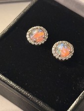 STERLING SILVER 925 ROUND FIRE