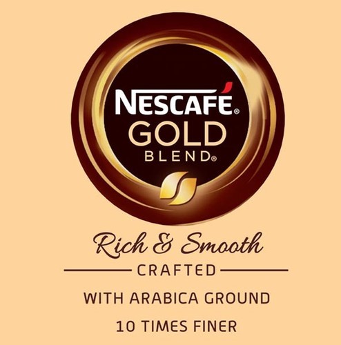 Nescafe gold blend - nescafe, white