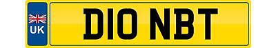 Dion private number plate - private,