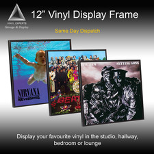12" Vinyl Record & Cover Display Frame/Wall Art - LP or 12" Single