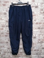 Ellesse Retro 90s Vintage Tracksuit Bottoms Size XL Blue. 