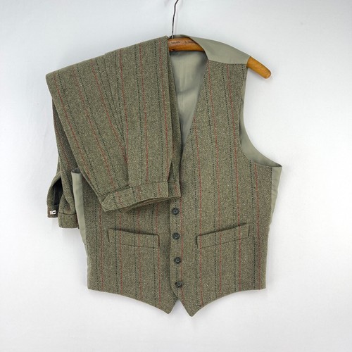 Derby tweed waistcoat - tweed, breeks