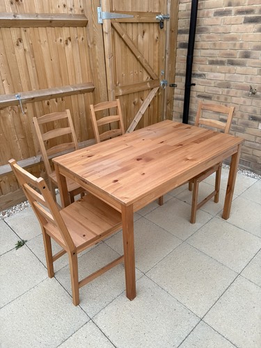 Ikea jokkmokk dining table and - jokkmokk,