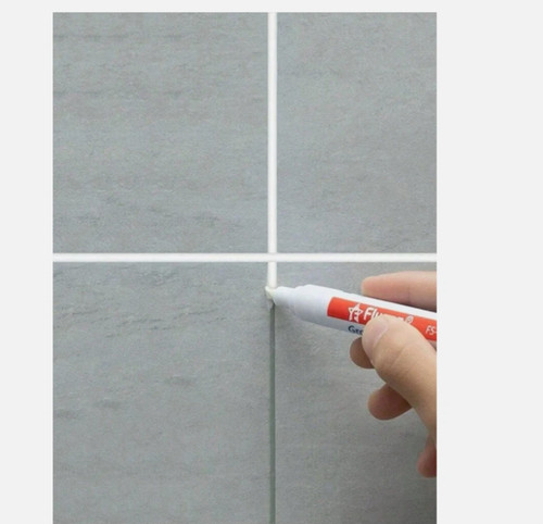 Tile grout whitening pen - tile,