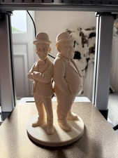 Laurel and Hardy 3D Printed Statue Ornament Home Decor 8”