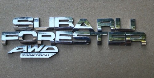 Subaru rear badge set - 09-13,