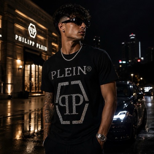 Philipp plein black shirt - plein, t-shirt