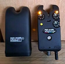 Delkim TXI Plus YELLOW / YELLOW Bite Alarm Electric radio bite alarm carp eel