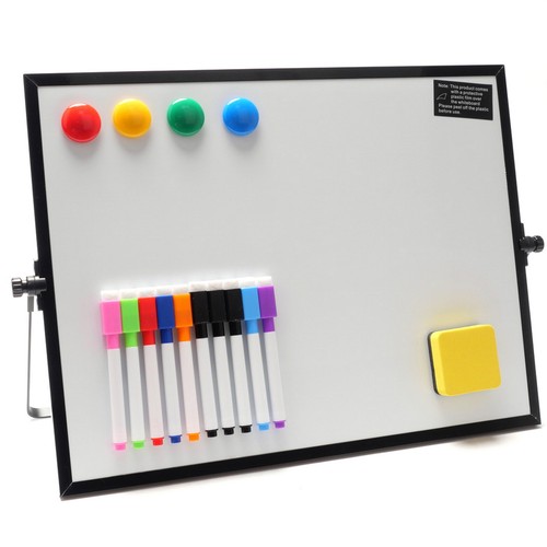 Magnetic whiteboard desktop - whiteboard,