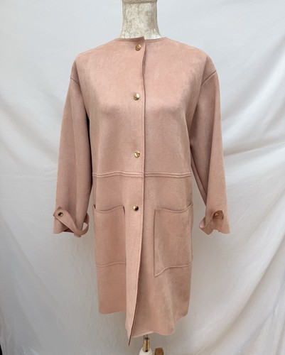 Zara women faux - faux, coat