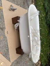 Victoria & Albert. Free Standing Bath On Plinth.