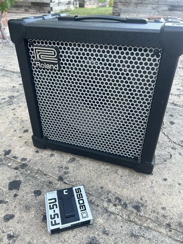 Roland cube xl40 with fs5u - roland,