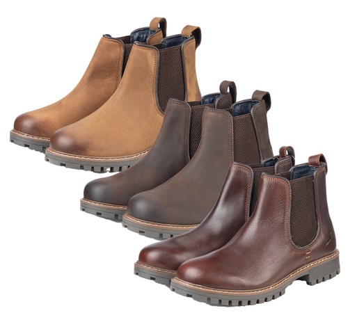 Men leather chelsea boot - leather,