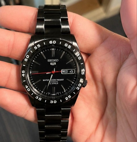 Seiko automatic black - seiko,