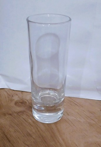 Clear glass cylinder bud - clear,