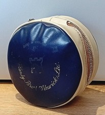 Vintage Hardy Bros Ltd Fly Reel Case (Metal Zip) 2 Tone Trout Fishing Tackle