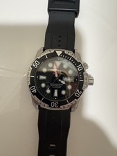 RATIO II Freediver Version 02 Helium Safe 1000M Scuba Divers Watch W/S.S. Band