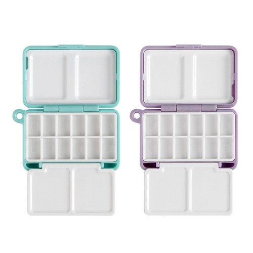 Watercolor paint palette case - watercolor,