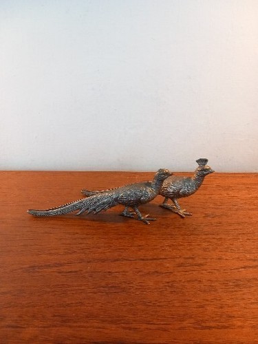 Pair silver plated - of,