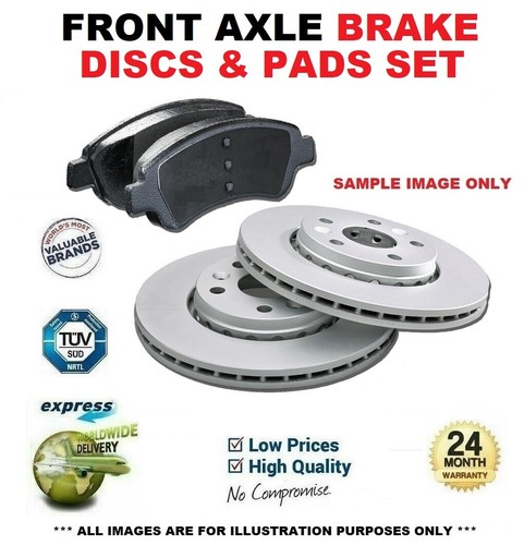 Front brake discs pads - front,