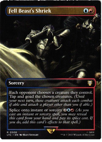 Fell beast shriek - beast's,