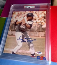 Willie Mays Signed 8x10 Color photo - PSA/DNA - “SAY HEY” - GIANTS - BEAUTY -