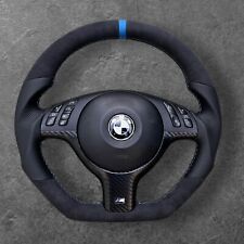 EXCHANGE BMW M3 E46 M5 E39 X5 E53 M SPORT FLAT BOTTOM CUSTOM STEERING WHEEL