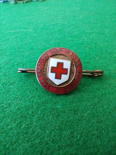 Vintage british red cross - red,