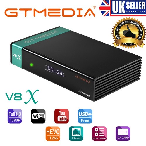 New gtmedia v8x fta satellite - gtmedia,