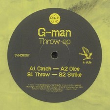 G MAN - Throw EP - Vinyl