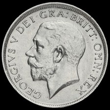 1919 George V Silver Shilling