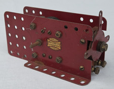 ? Vintage Meccano 6v Reversable Electric Motor (works needs a service)