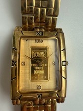 Elgin Credit Suisse Gold Ingot