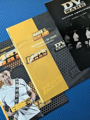 Markbass catalog book set - markbass,